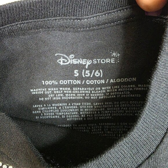 Disney Store Girls S 5/6 Minnie Mouse Short Sleeve Tee Rhinestone Bow Graphic - Picture 4 of 6